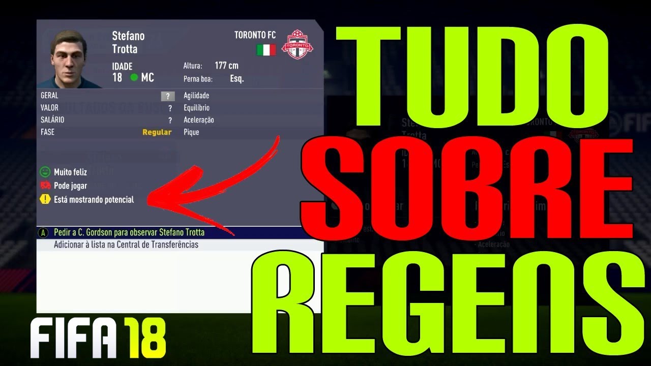Fifa 18 Como Encontrar os Regens  (Jogadores Reencarnados)