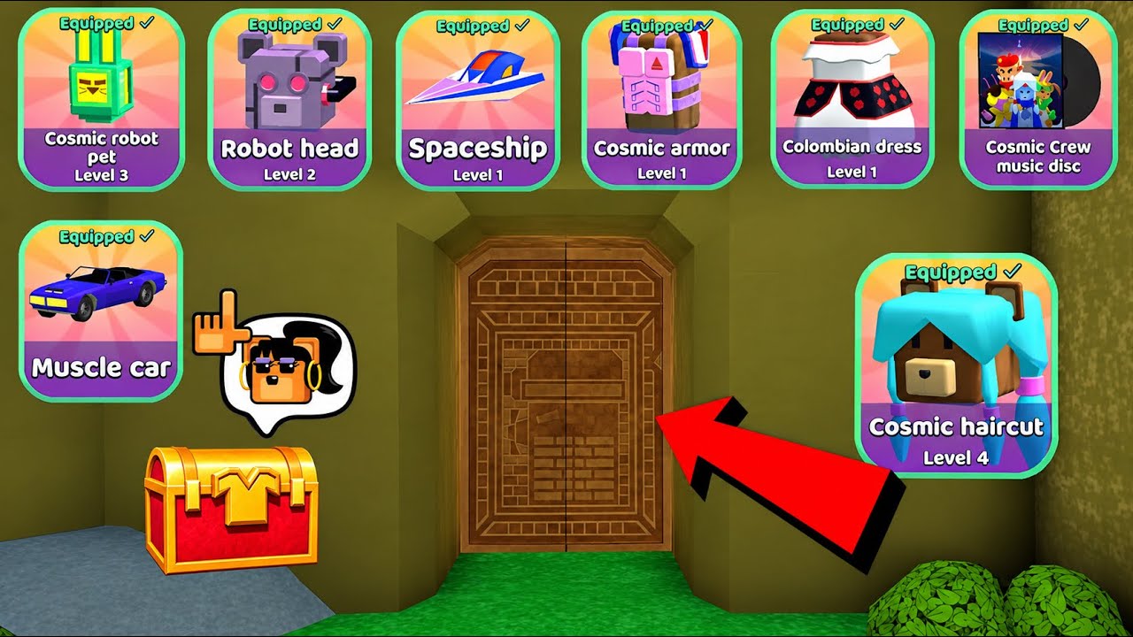 UPDATE 13.0.8!! ALL SECRET DOOR REWARDS Super Bear Adventure