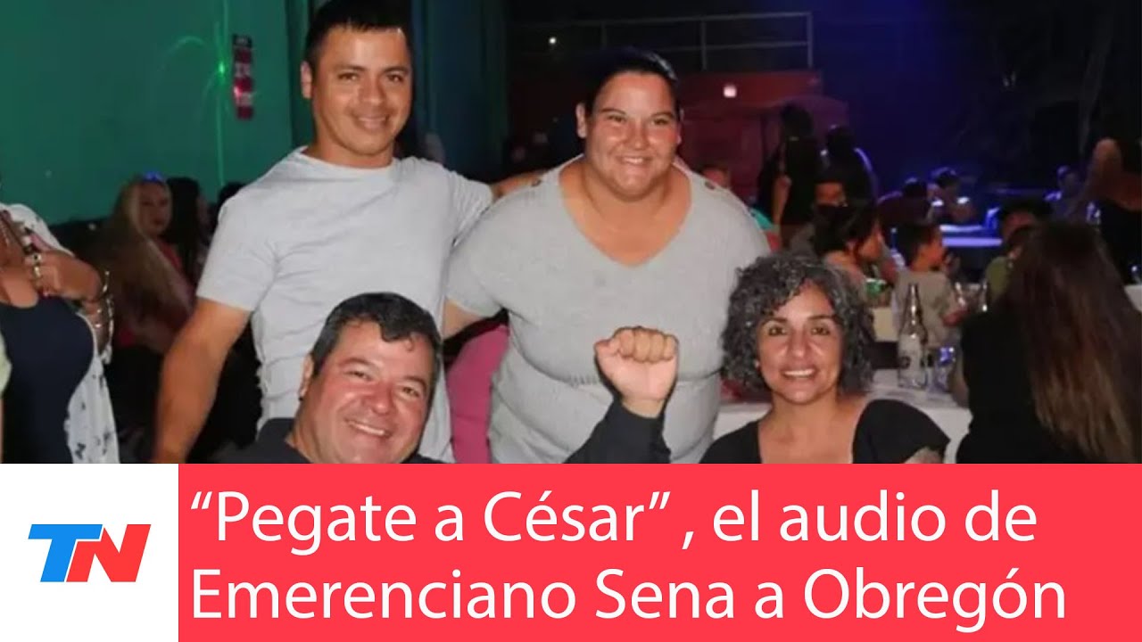 CRIMEN DE CECILIA: El audio clave que envió Emerenciano Sena a Obregón minutos después del femicidio