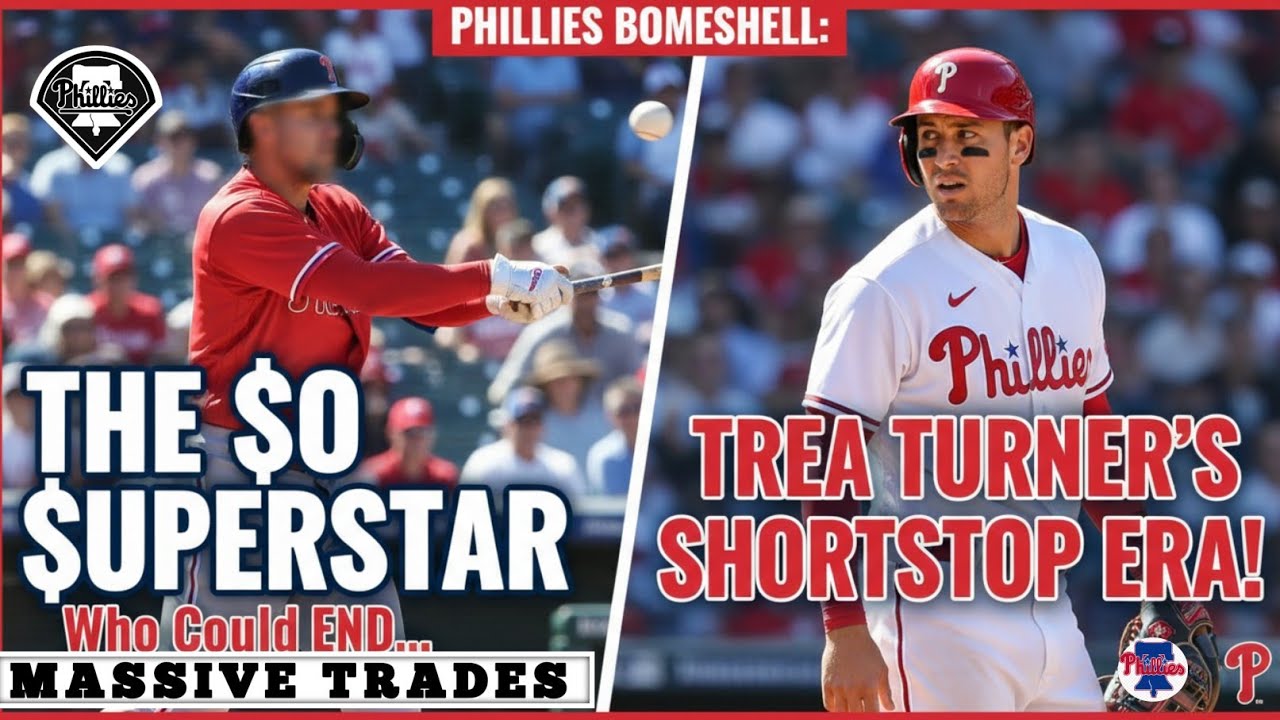 PHILLIES BOMBSHELL: The $0 Superstar Who Could END Trea Turner's Shortstop Era!