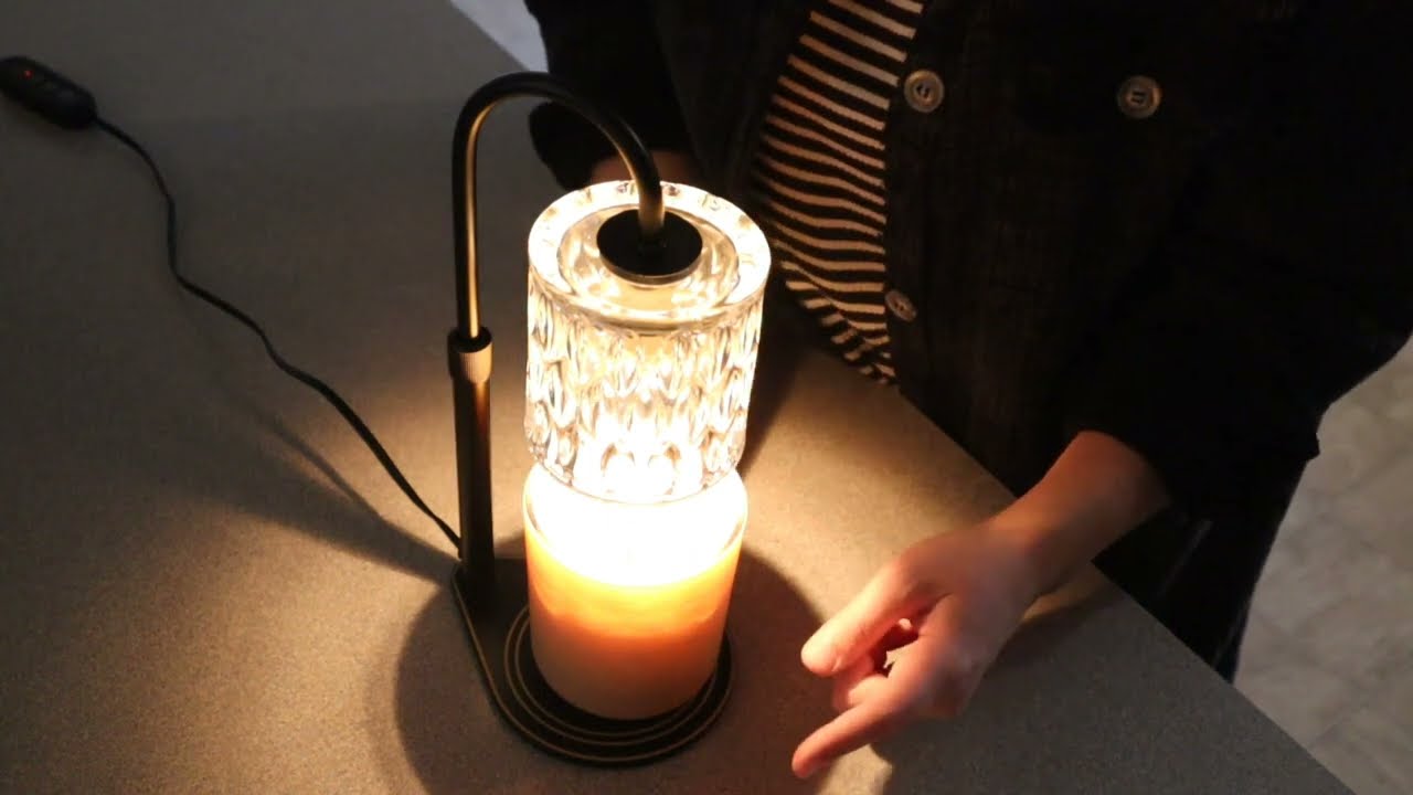 SOFREEYA® Candle Warmer Lamp Review | Electric Candle Warmer Lamp Timer & Dimmer