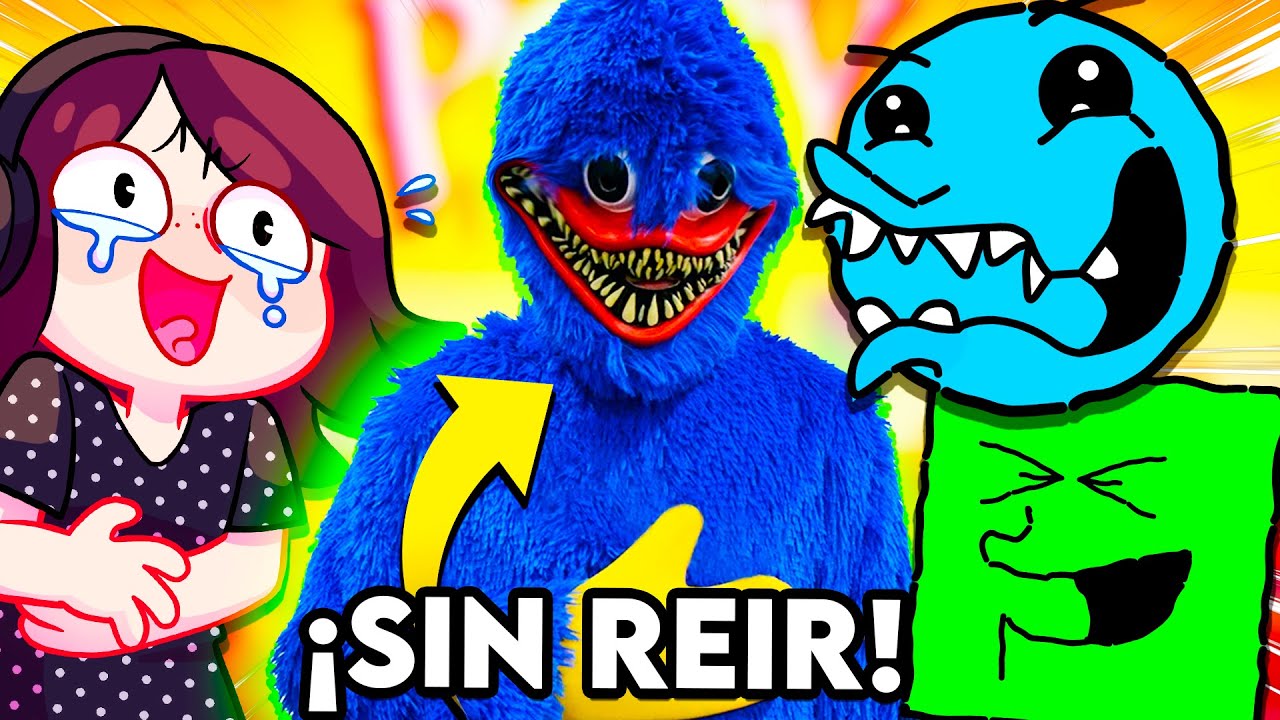 ¡SI ME HACEN REIR ME CONVIERTO EN HUGGY WUGGY! con @CuadraditoyCirculitoOk