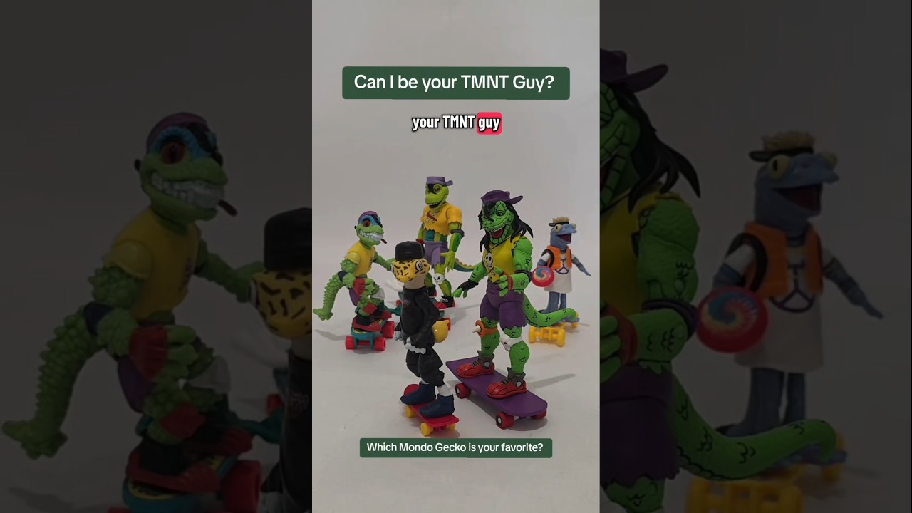 TMNT Figs: Mondo Gecko!