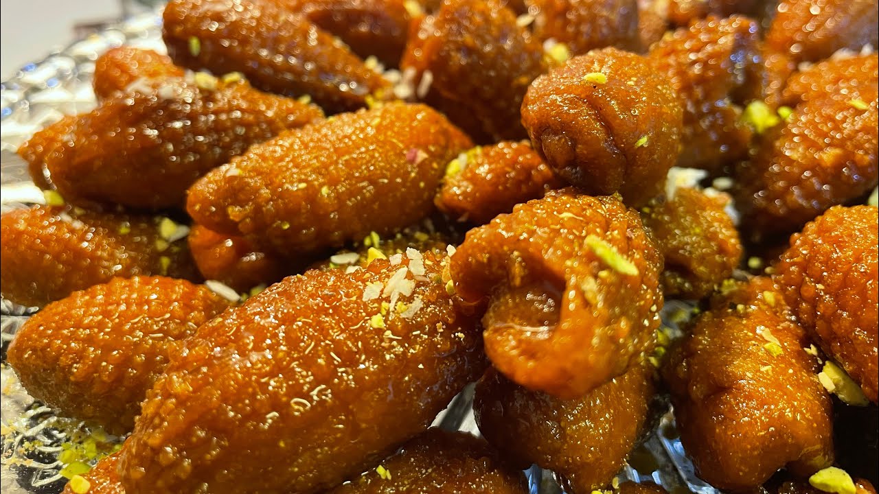 اشهر حلويات سورية لشهر رمضان الفضيل اصابع زينب بطعم مميز وتحضير ممتع🌙