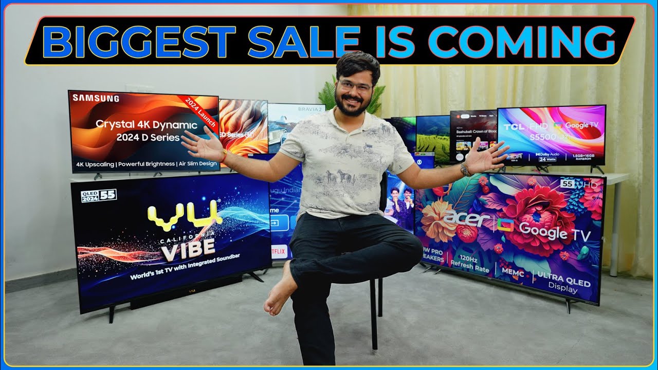Amazon Great Indian Festival & Big Billion Days 🎉 | BEST TV Deals 2024 🔥 | Get Ready!