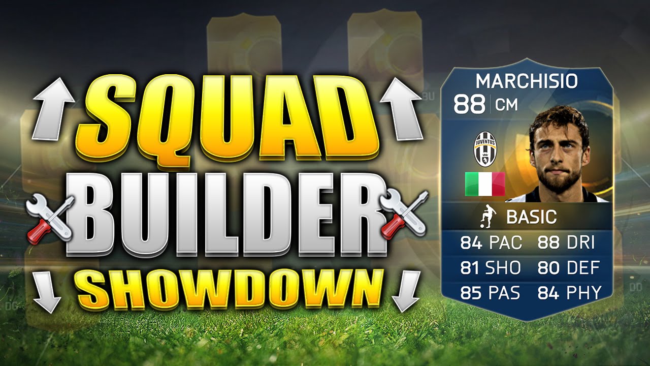 FIFA 15 SQUAD BUILDER SHOWDOWN!!! THE TOTS GULLIT!! Team Of The Season Marchisio Squad Building Duel