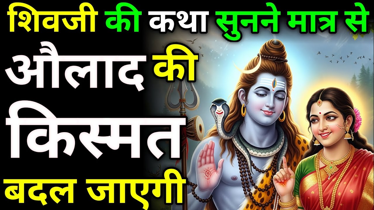 शिव जी की कथा सुनने मात्र से किस्मत बदल जाएगी | सोमवार की कथा | #katha #spritual #bhakti 
