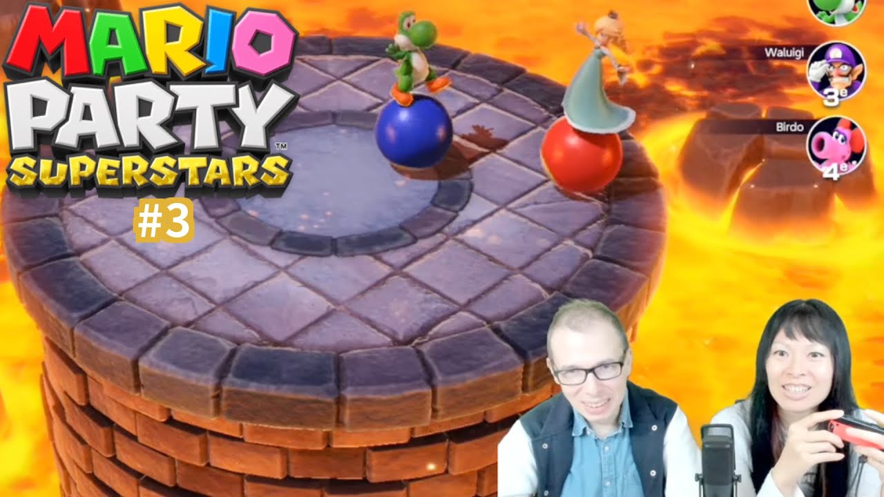 Duels à la montagne aux mini-jeux 🏔 Mario Party Superstars Let's play 3 en couple Nintendo Switch