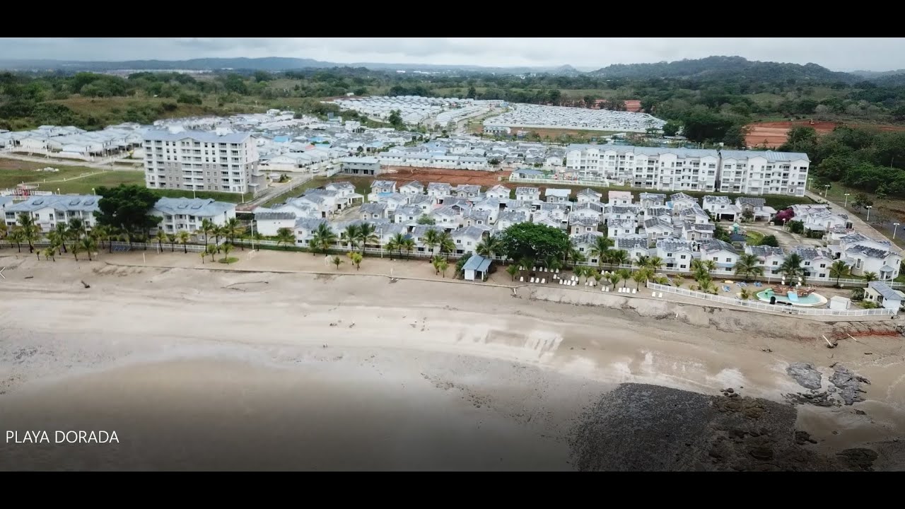 Vistas aéreas de Panamá... Playa Dorada, Vacamonte, Panamá Oeste