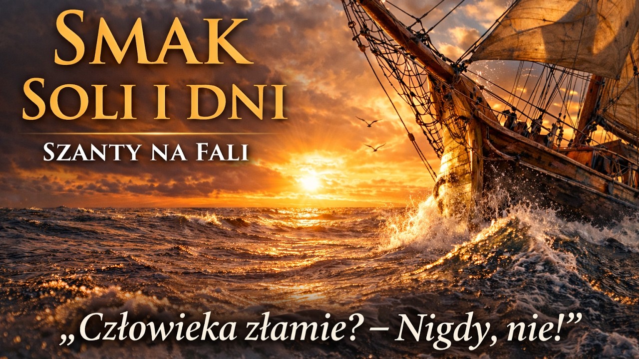 Smak soli i dni | Szanta żeglarska o morzu i honorze – Szanty na Fali