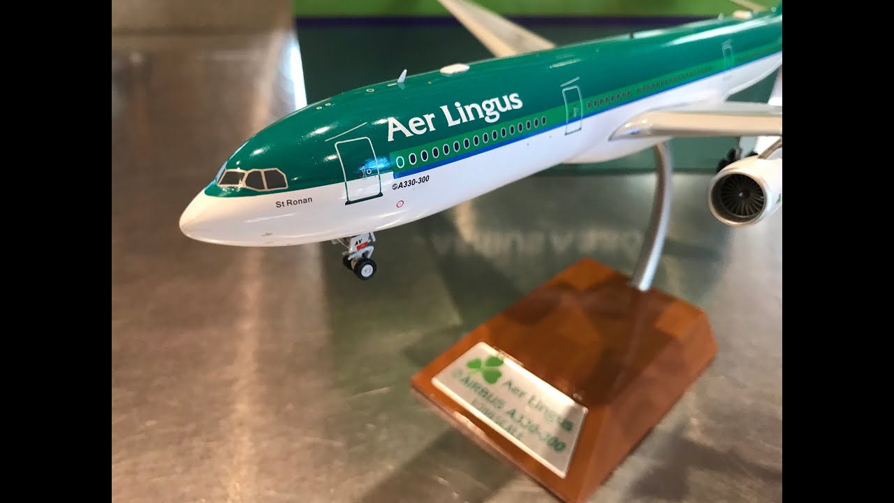 Aer Lingus A330-300, EI-EAV, InFlight 200 ARD2043, Unboxing and Review