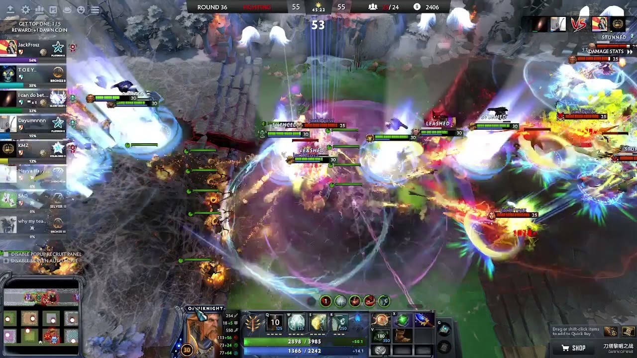Clinkz with tier 3 Specialist Array + Centaur l Dawn of War Dota2 l Research Time