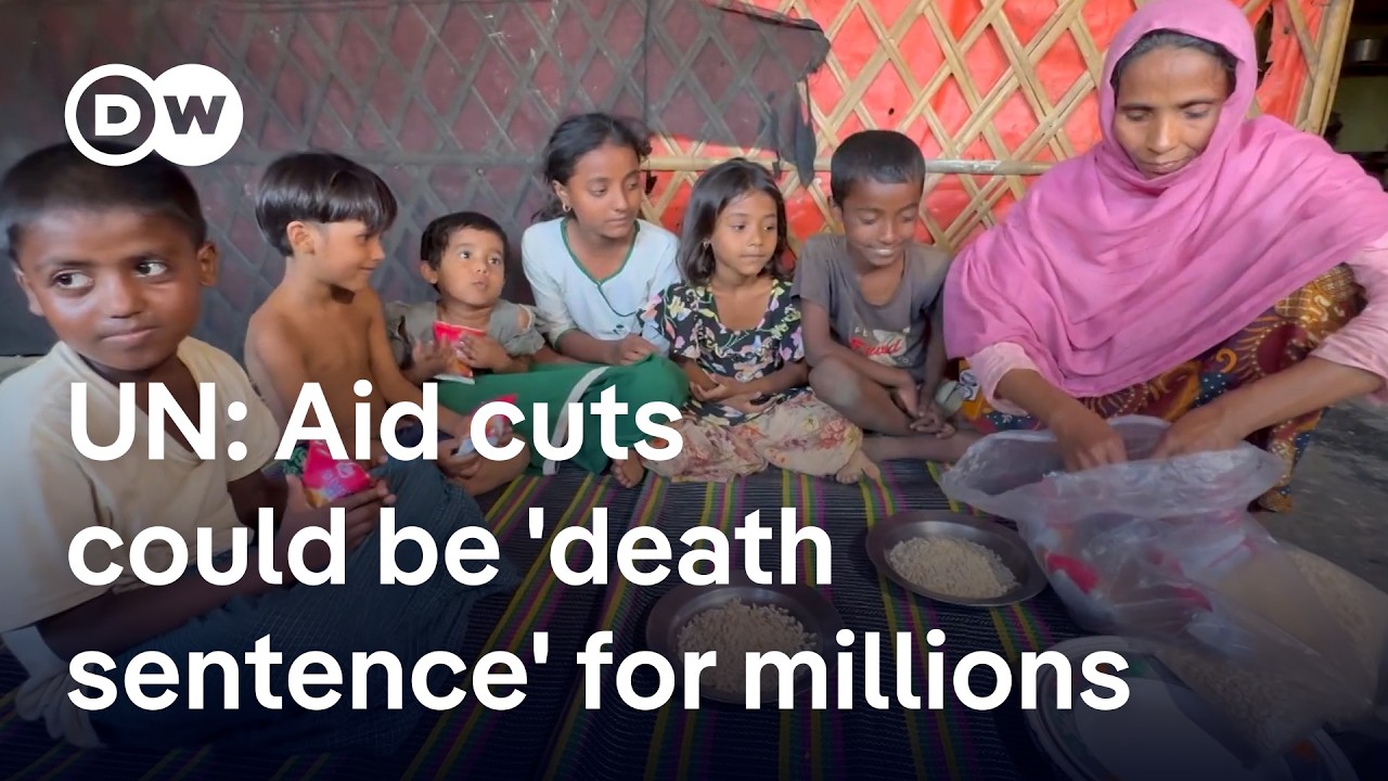 Bangladesh: International aid cuts threaten lives of thousands of Rohingya refugees | DW News