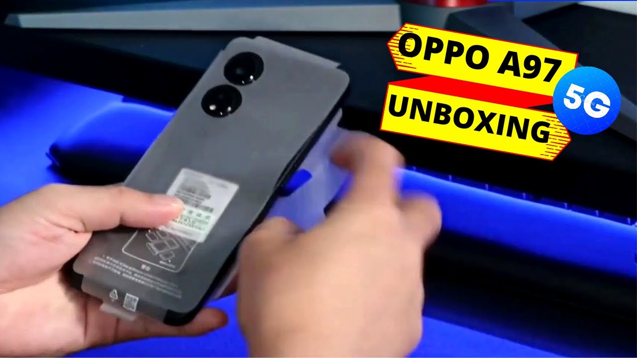 OPPO A97 5G Black Unboxing 💥 ||  A97 5G Hands on Review || Price in india
