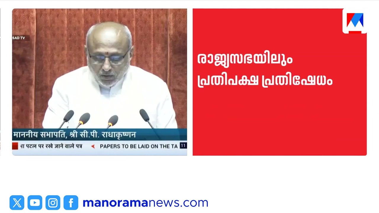 രാഹുൽ ഗാന്ധിയെ തടഞ്ഞു; പാർലമെന്റിൽ പ്രതിപക്ഷ പ്രതിഷേധം | Rahul Gandhi