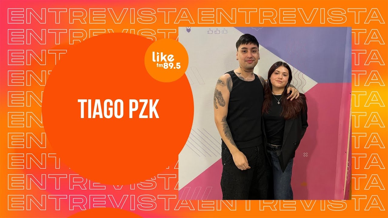 ¡Tiago PZK visitó FM Like 89.5 y nos contó todo sobre 
