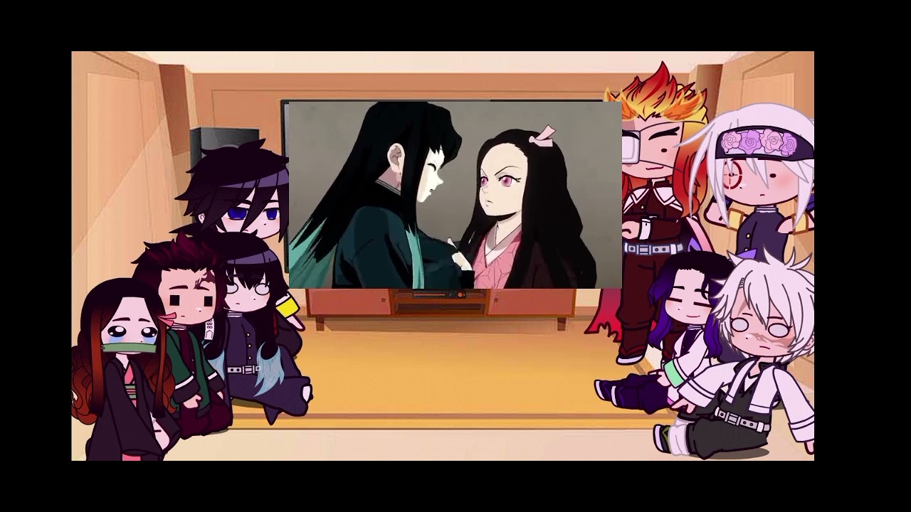 Hashiras,Tanjiro e Nezuko reagem a Demon slayer vr(Leia a descrição)@Shyvakiin