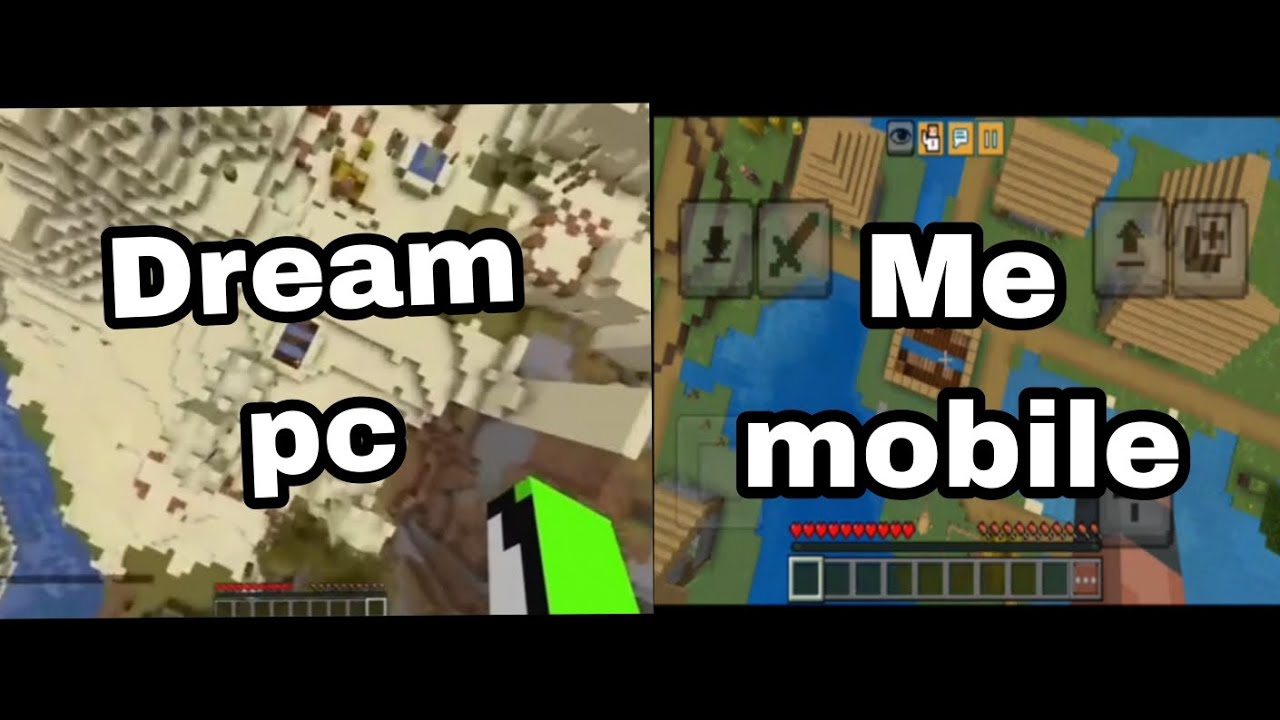 I Recreate @dream's clutches in mobile #dream #minecraft #mcpe 