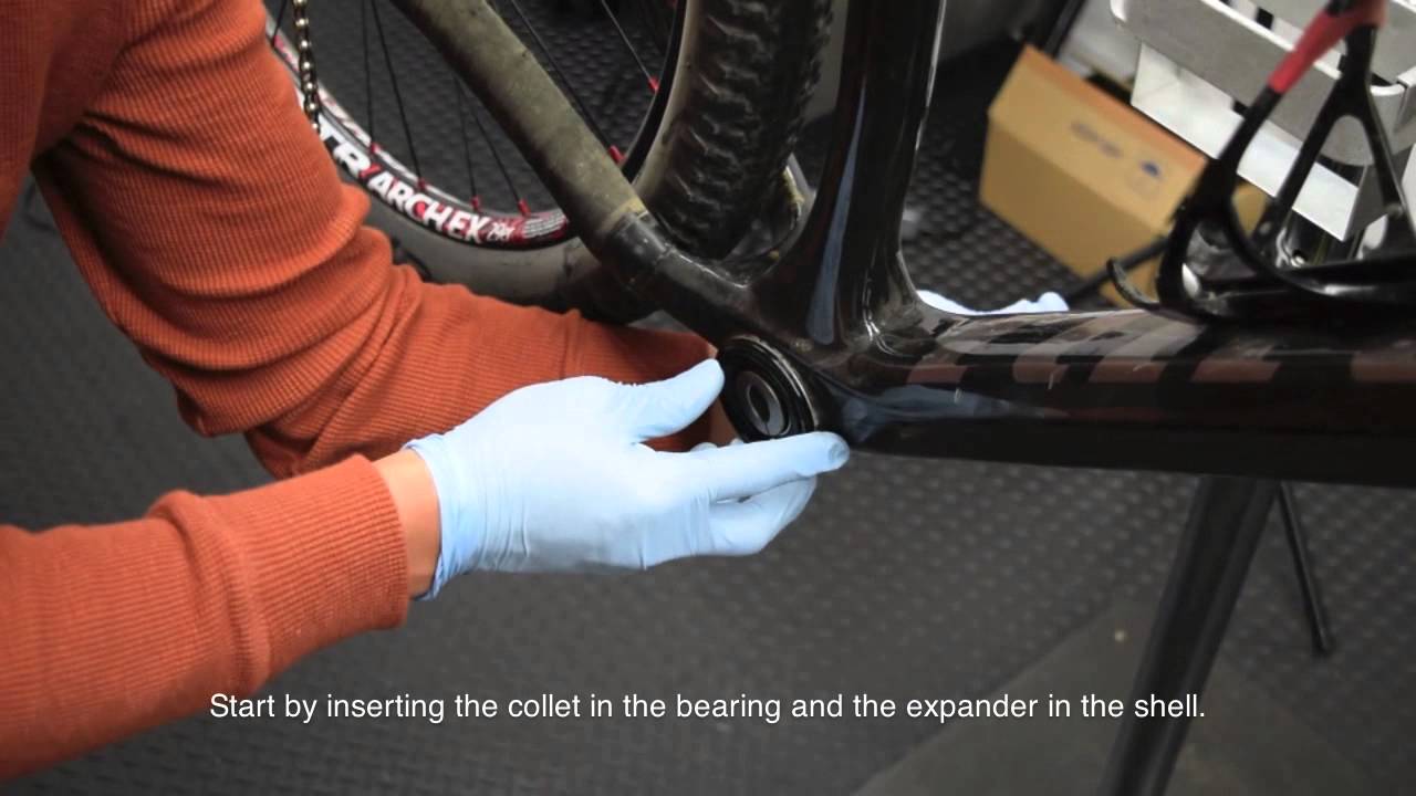Removing BB30 Bearings with the BRT-002