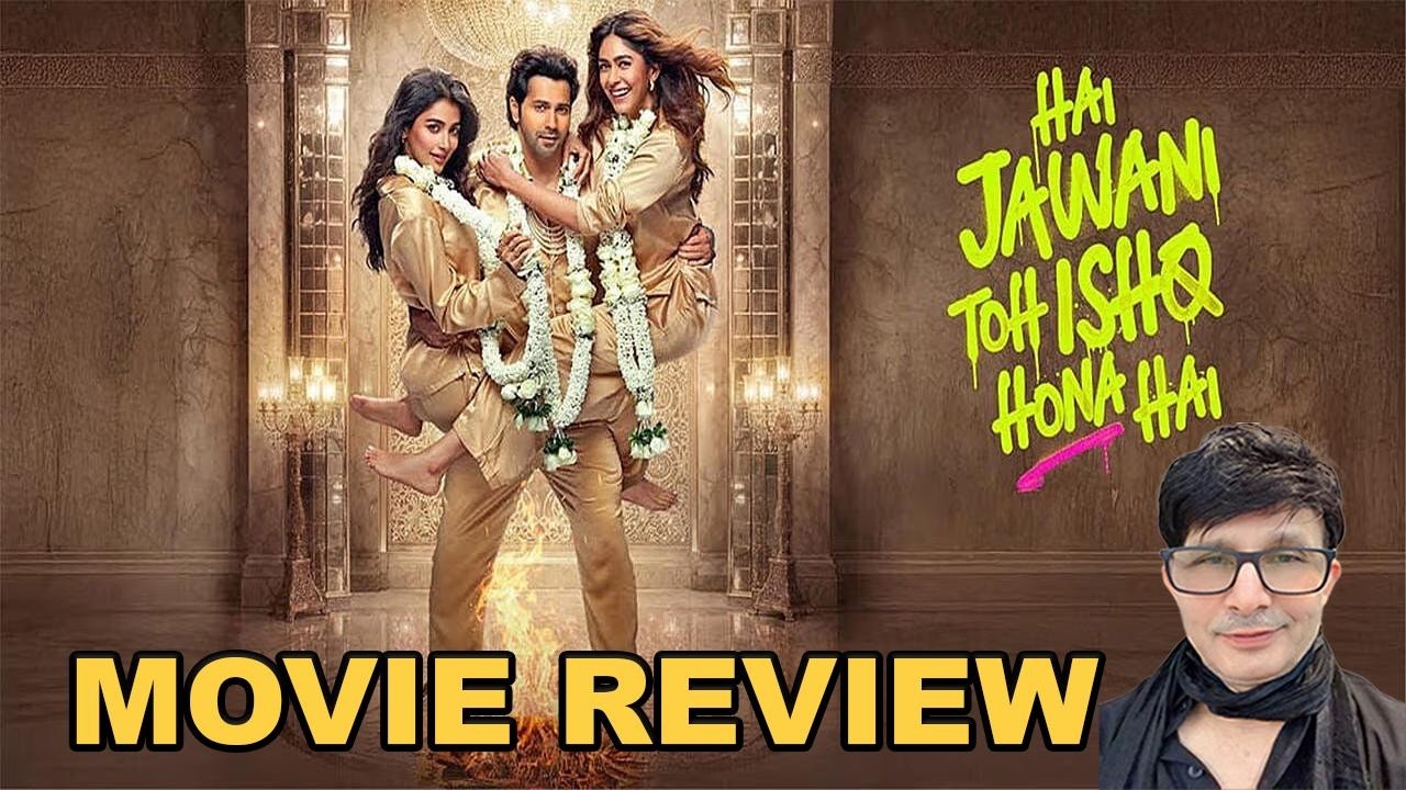 Hai Jawani Toh Ishq Hona Hai Movie Review | KRK #krkreview #moviereview #hjtihh #filmReview #krk  