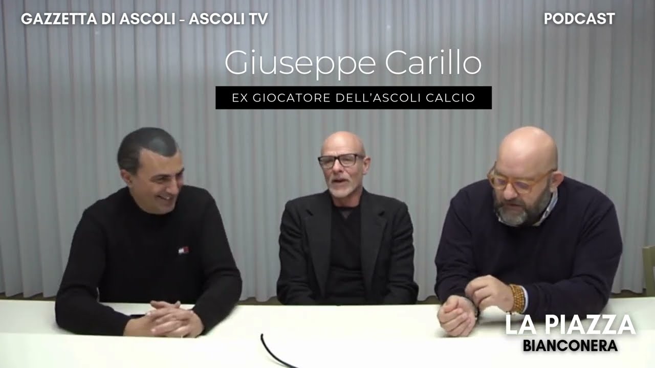 La Piazza bianconera - Ospite: Giuseppe Carillo - Puntata del 19 febbraio 2026