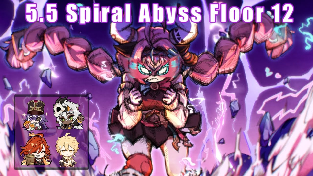 C0 & C2 Varesa Overload - Genshin Impact 5.5 Spiral Abyss Floor 12
