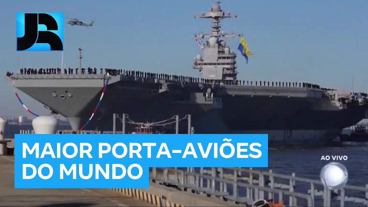 EUA enviam maior porta-aviões do mundo à Venezuela e Maduro mobiliza as forças armadas do país