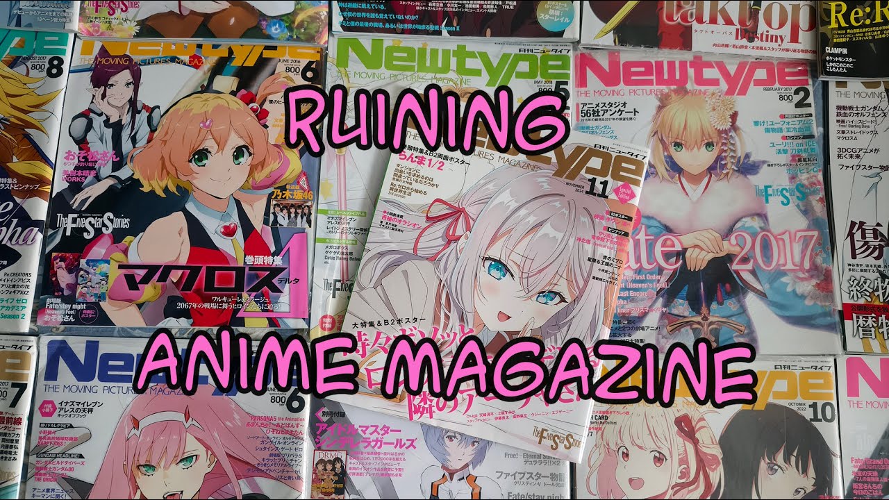 Ruining anime magazine