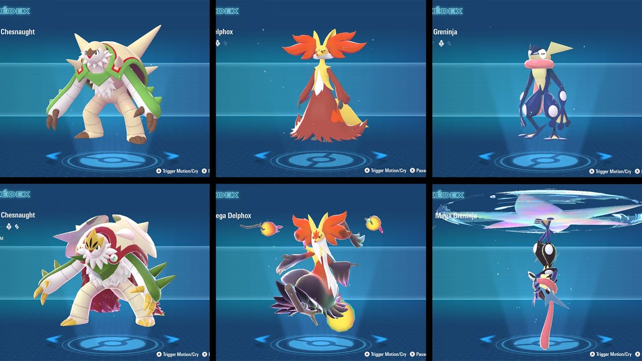 All Mega Evolution - Pokemon Legends Z-A
