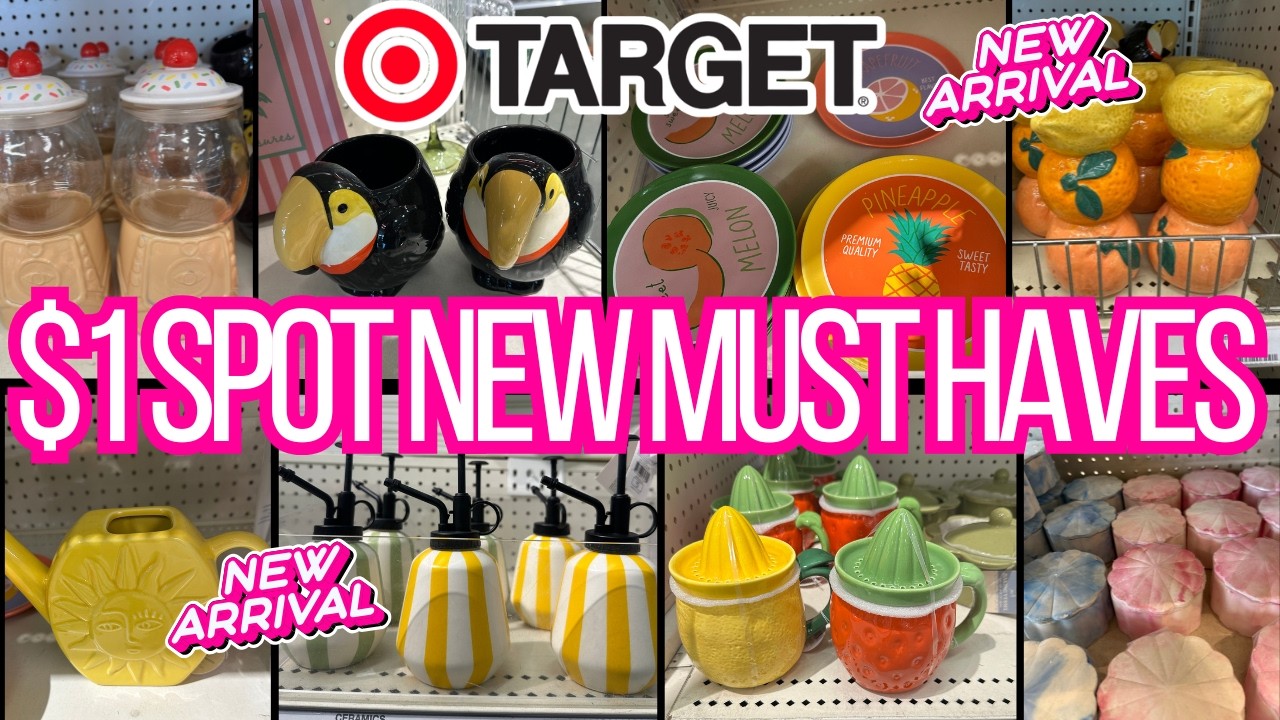NEW TARGET DOLLAR SPOT ARRIVALS 🚨TARGET $1 SPOT NEW MUST HAVES 😱  #new #target