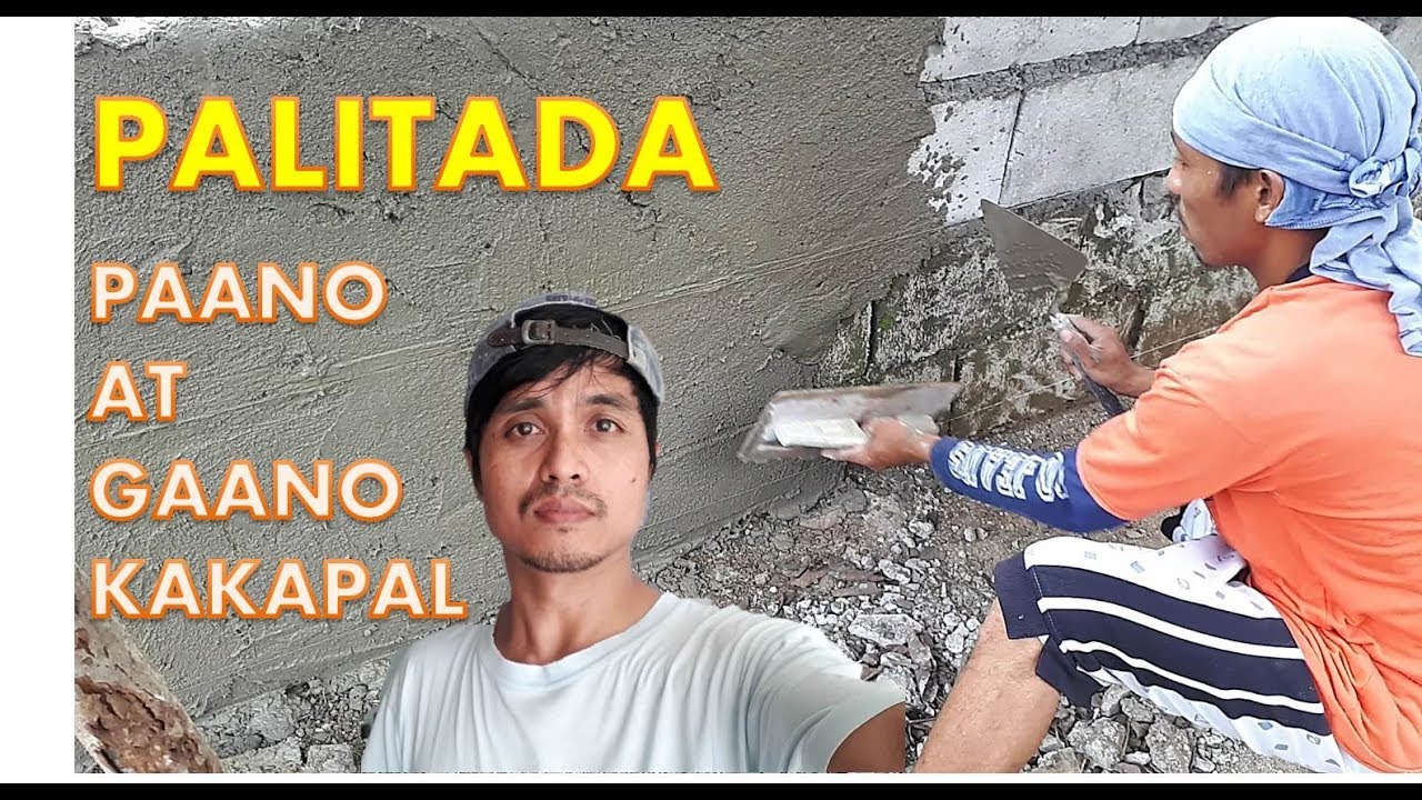 PAANO MAG PALITADA AT ANO ANG KAPAL