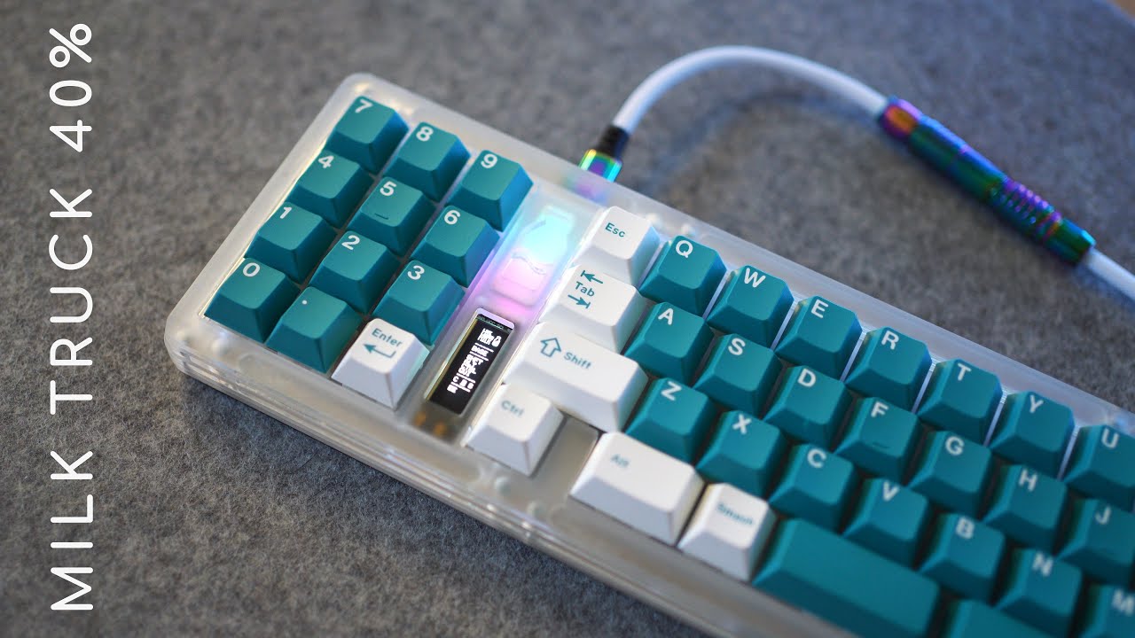 Milk Truck 40% Build | POM Glacier Panda Switch