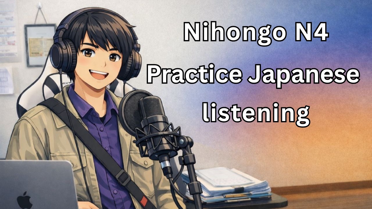 Practice Japanese listening/N4
