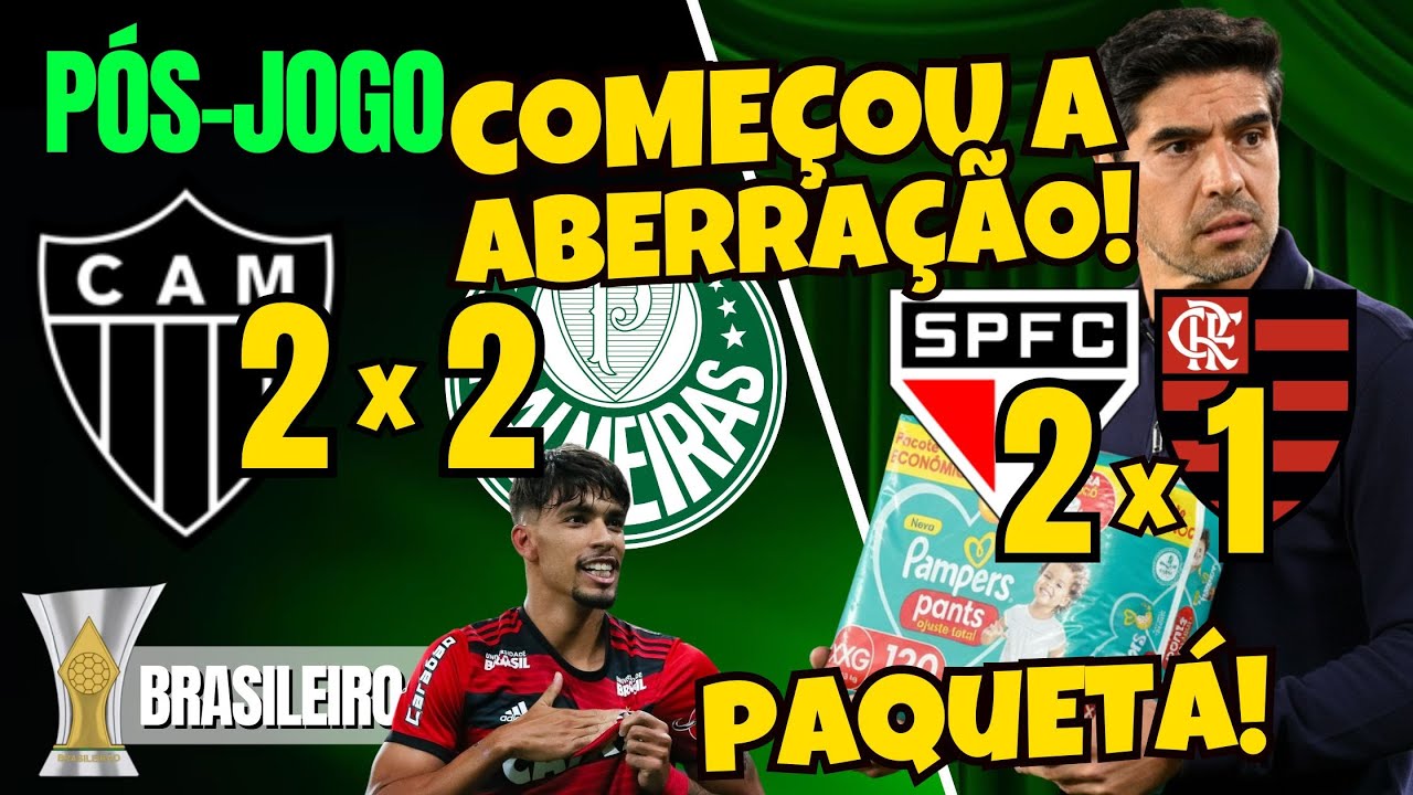 PÓS-JOGO | ATLÉTICO-MG 2X2 PALMEIRAS | BRASILEIRÃO 2026 | AO VIVO
