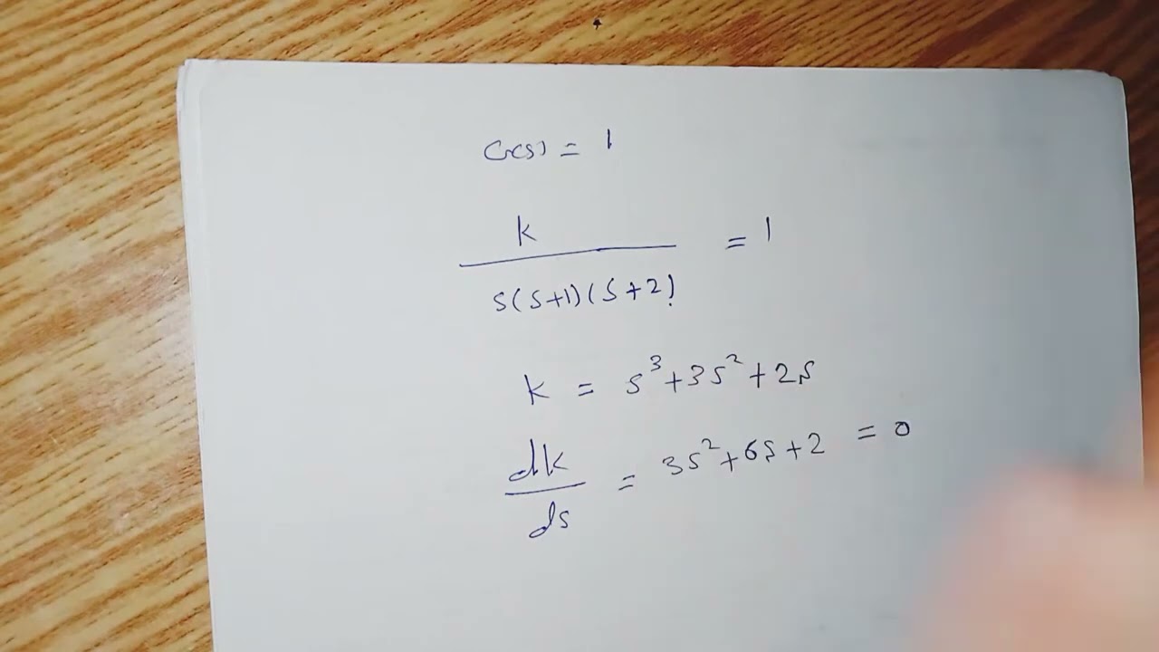 بالعربي Root locus || examples