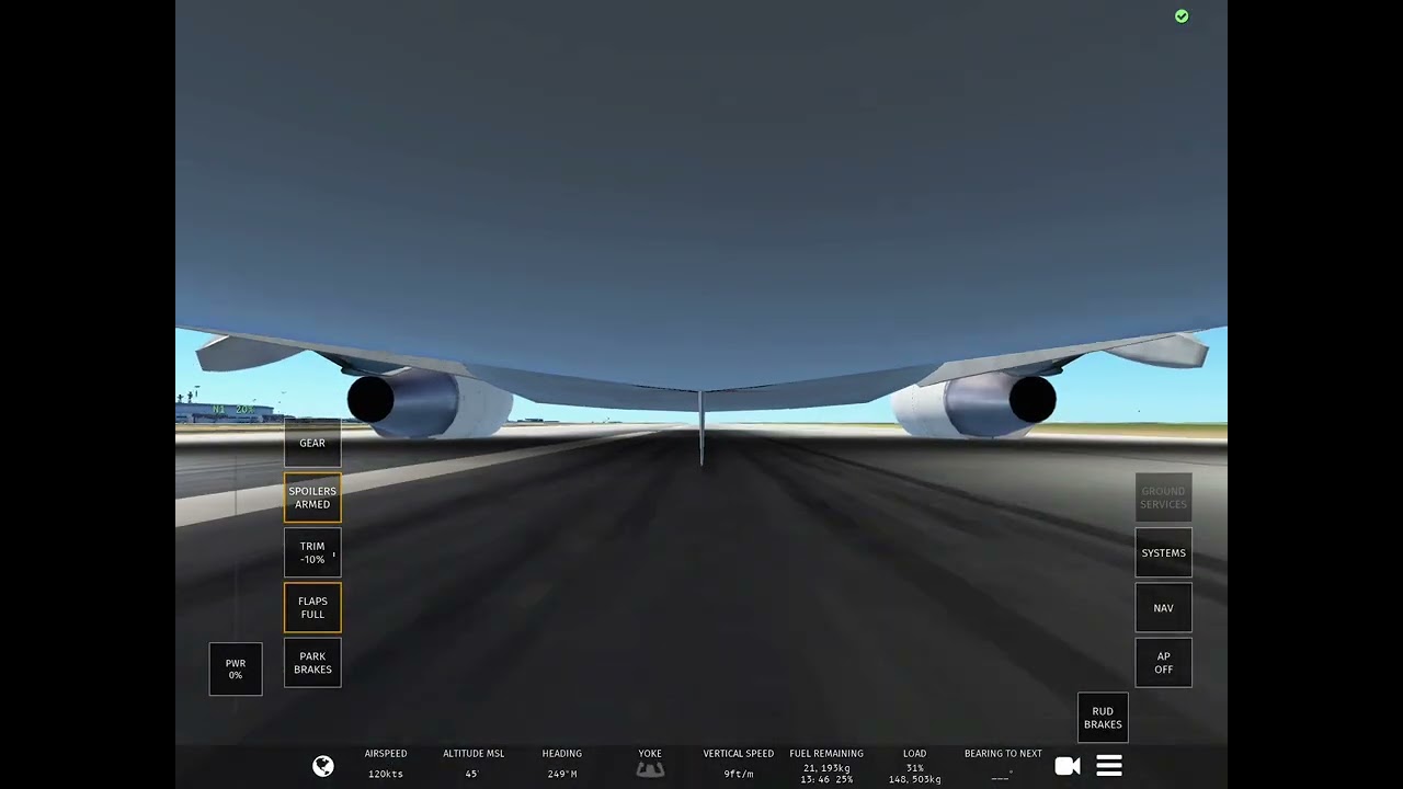 Jumping plane