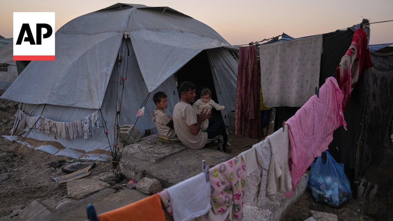 Displaced Palestinians say aid entering Gaza has not reached them