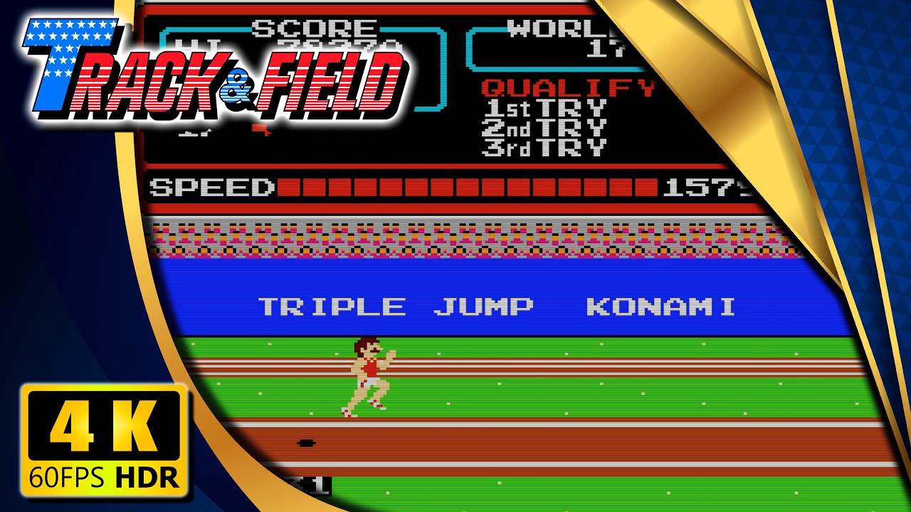 Track & Field (NES) 【Longplay】