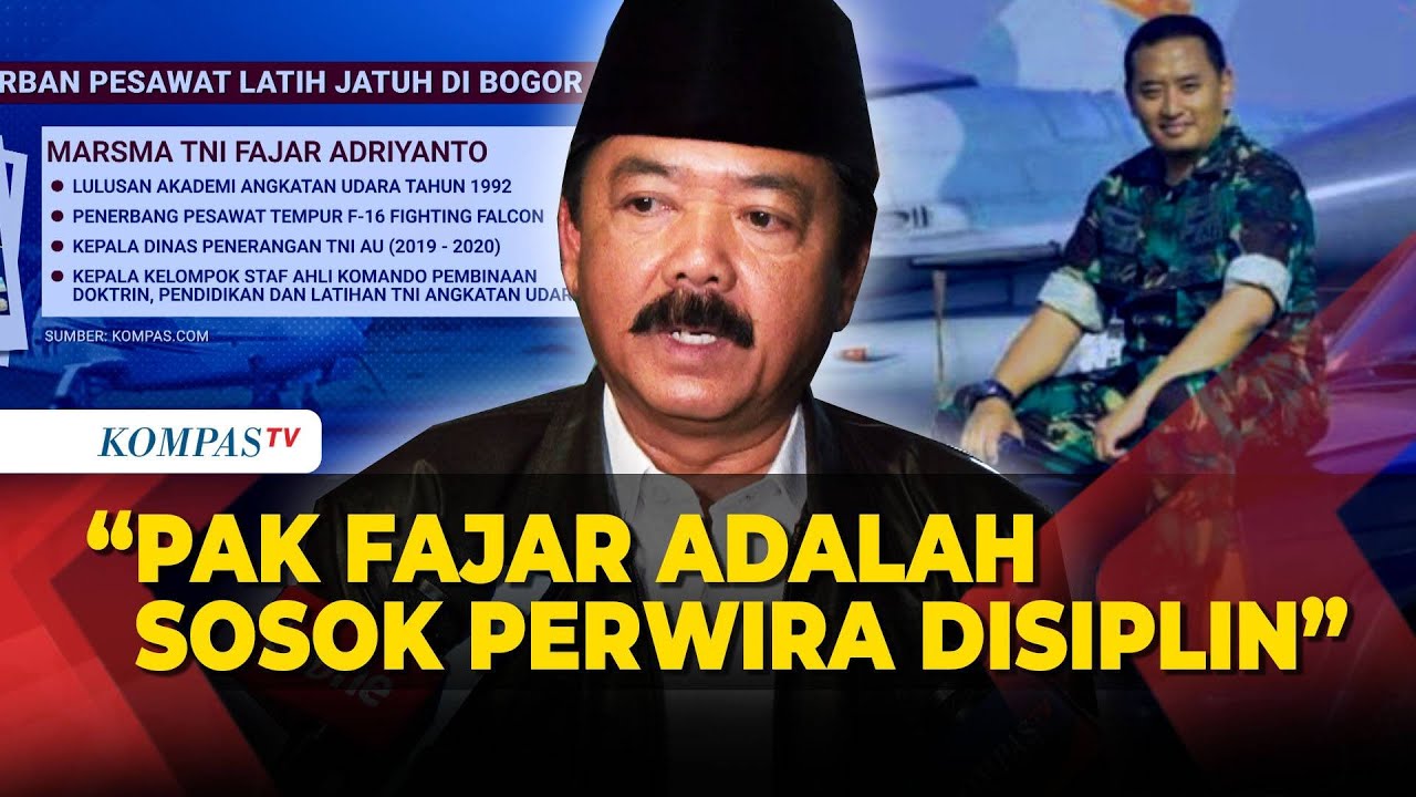 Eks Panglima TNI Hadi Tjahjanto Kenang Sosok Marsma Fajar: Penerbang F-16 Kebanggaan
