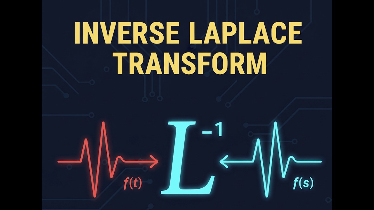 L4: Inverse Laplace Transform | Method & Solved Examples