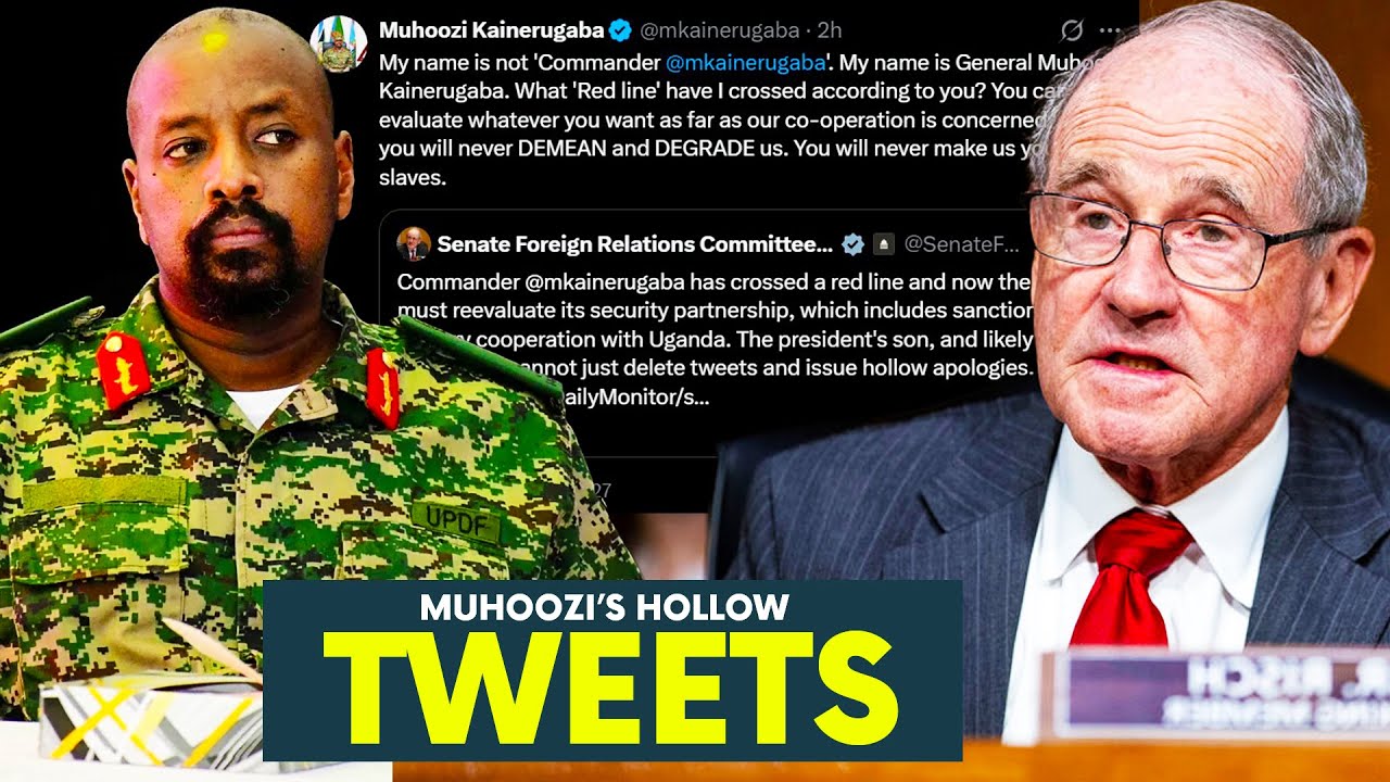 Muhoozi Atabuse: Azze ku X Nawebuula Senator Wa America: Aleetedde Uganda Ebizibu