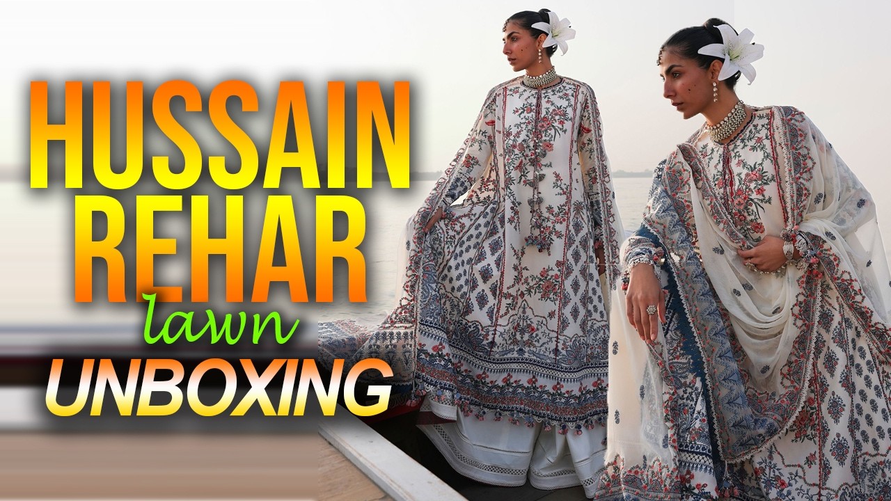 Hussain Rehar New Lawn Collection 2026 UNBOXING | Code Yuki