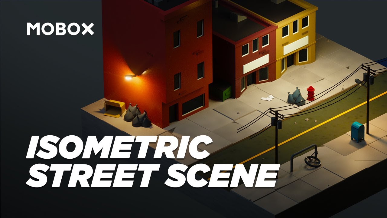 How to Model an Isometric City - Cinema 4D Tutorial
