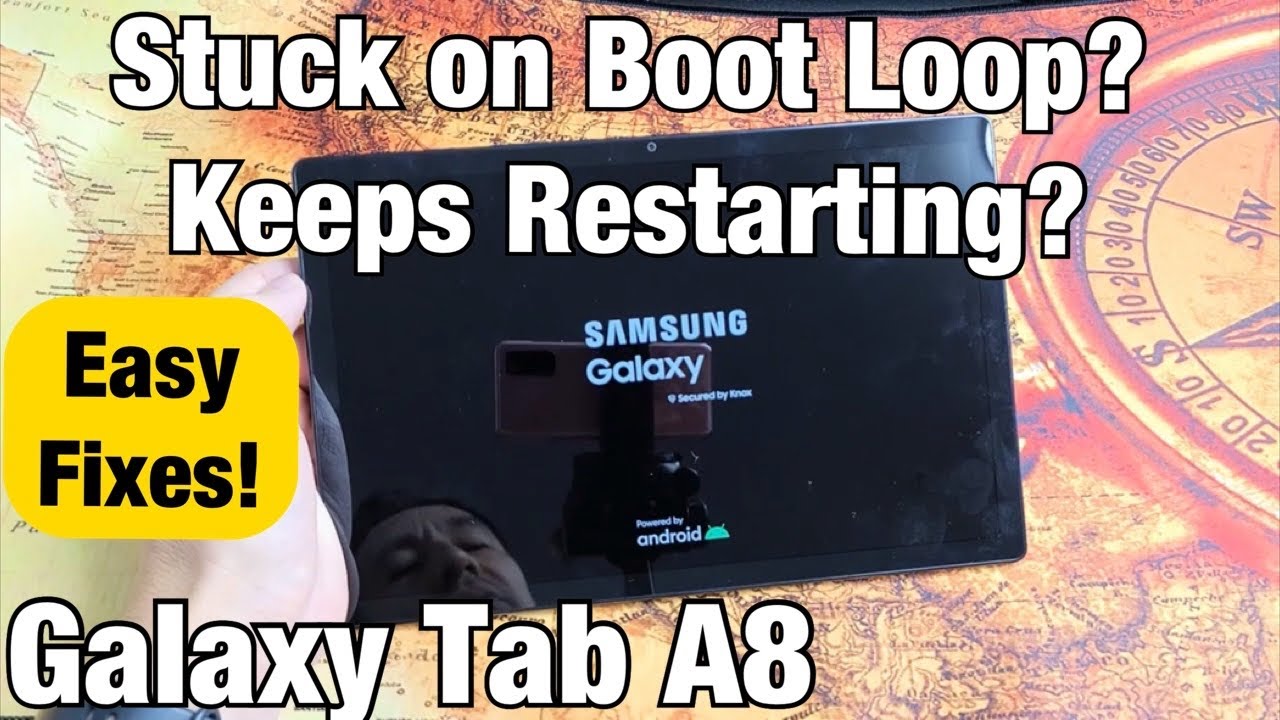 Galaxy Tab A8: постоянно перезагружается? Застрял в цикле загрузки? Простые решения!
