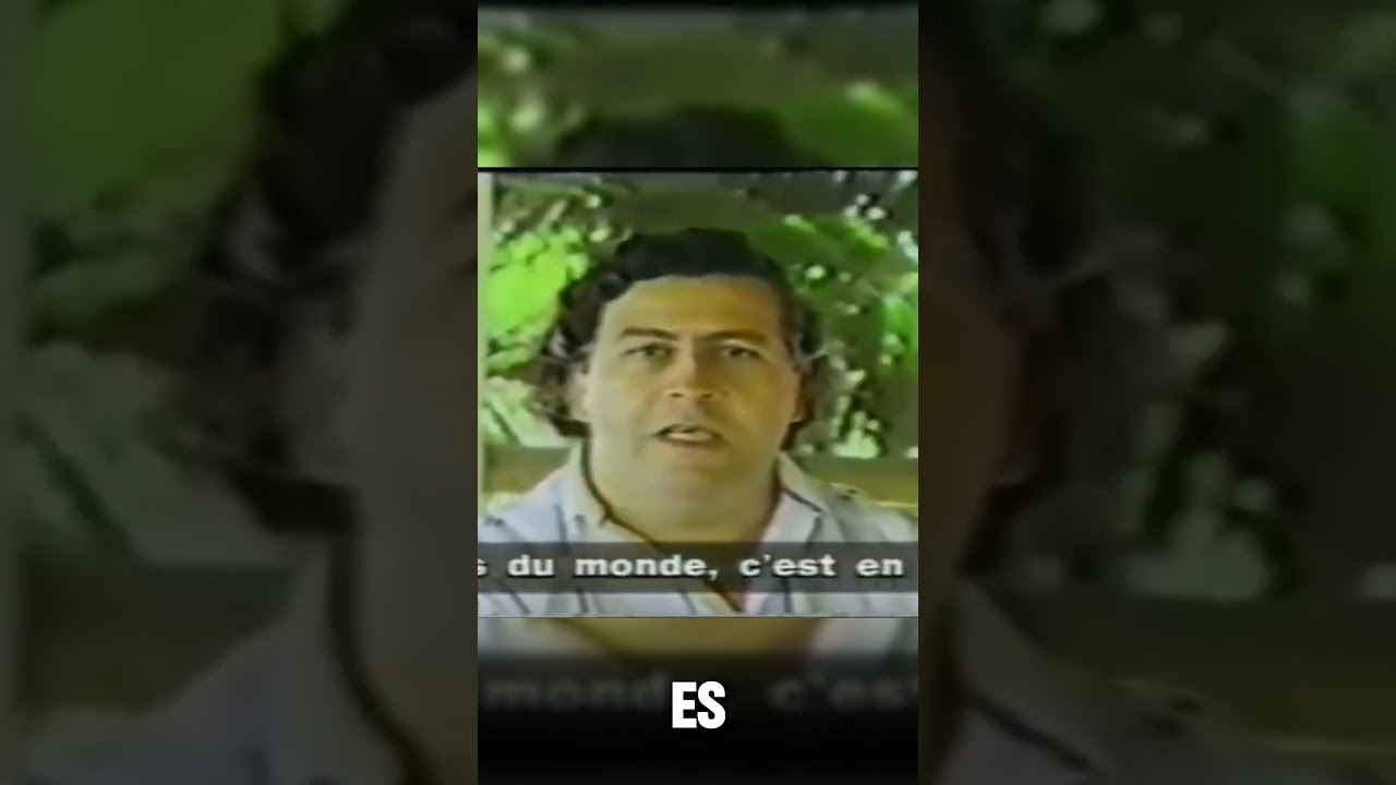 La Ultima entrevista de ESCOBAR #shorts