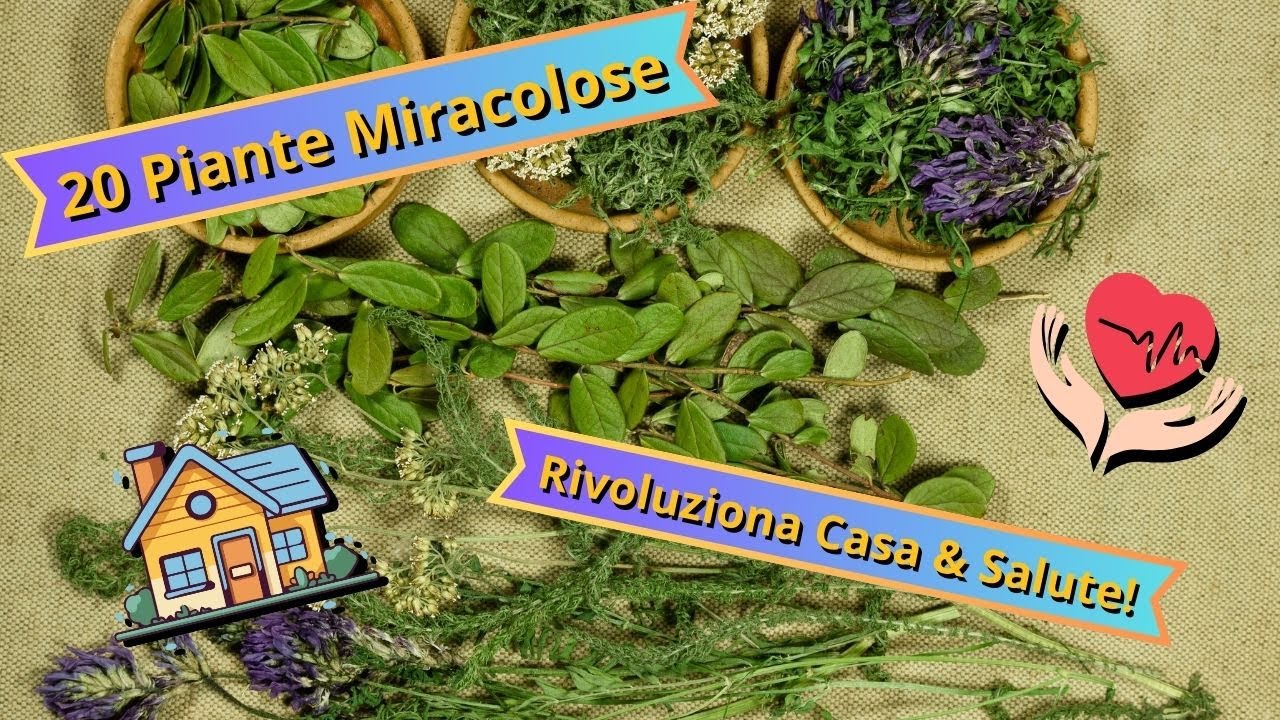 Curiosit&agrave; Botaniche: 20 Piante Medicinali e Miracolose Da Avere In Casa