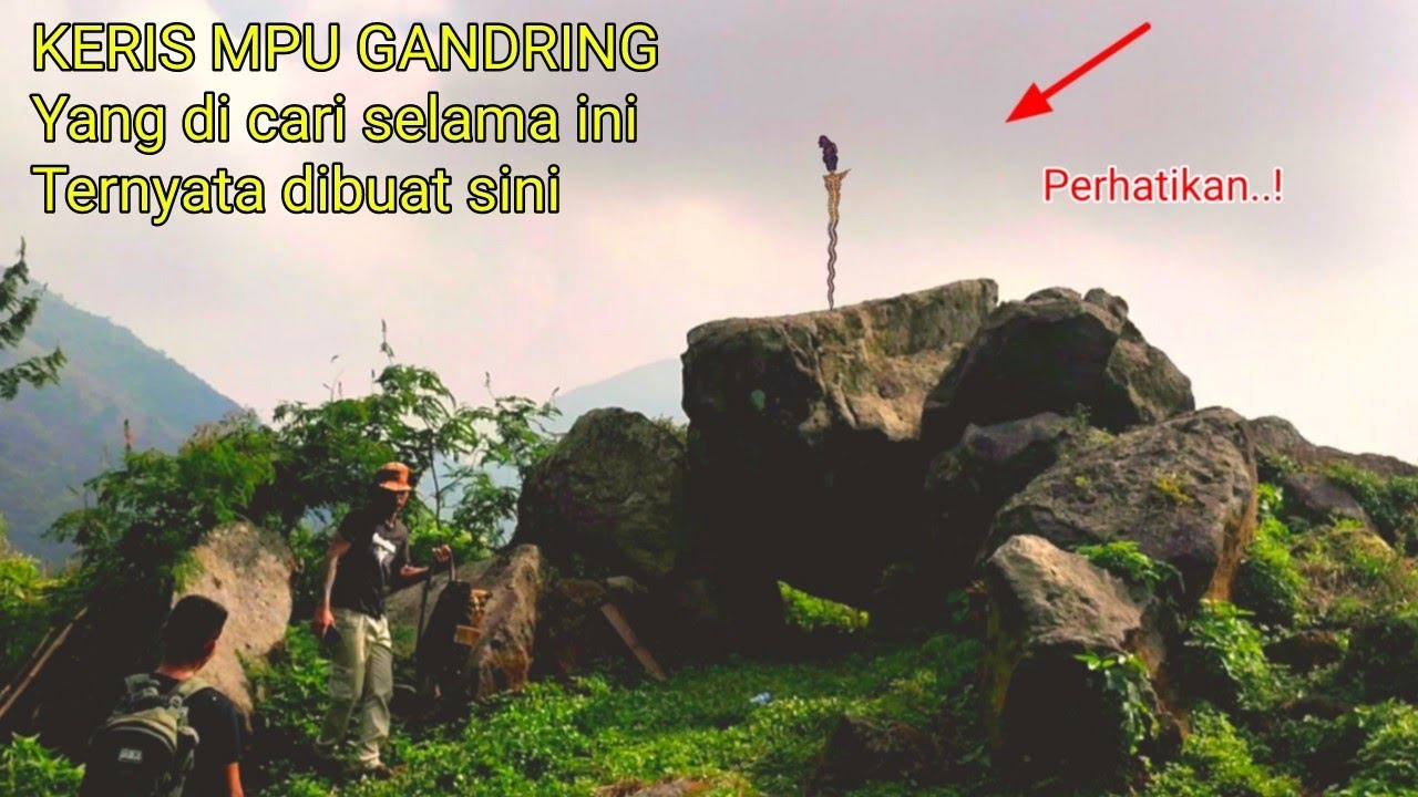 Pusaka Keris Mpu Gandring dibuat disini