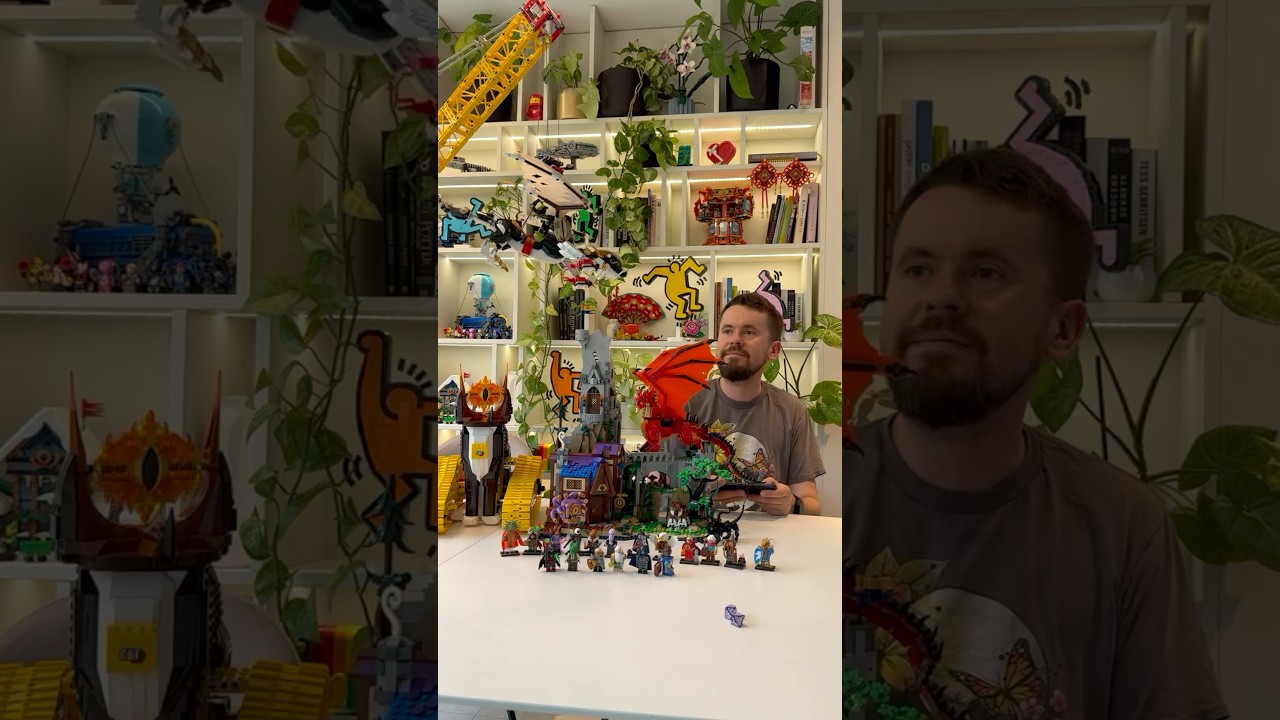 Dungeons and Dragons, but it&rsquo;s LEGO! #lego #activitysupport25 #21348 #legoideas #dungeonsanddragons
