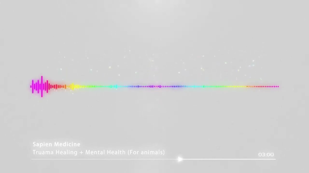 Trauma Healing and Mental Health For Animals by Sapien Medicine