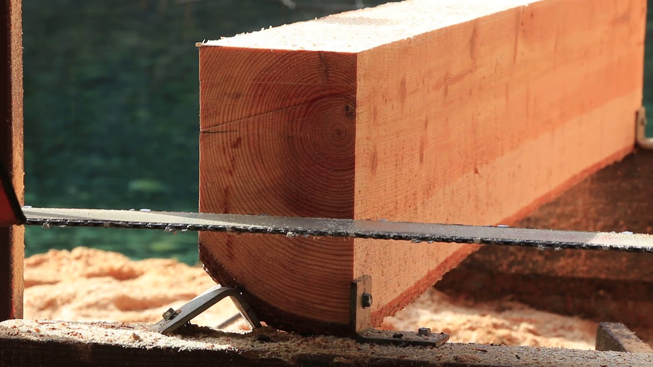 Small scale logging and sawmilling